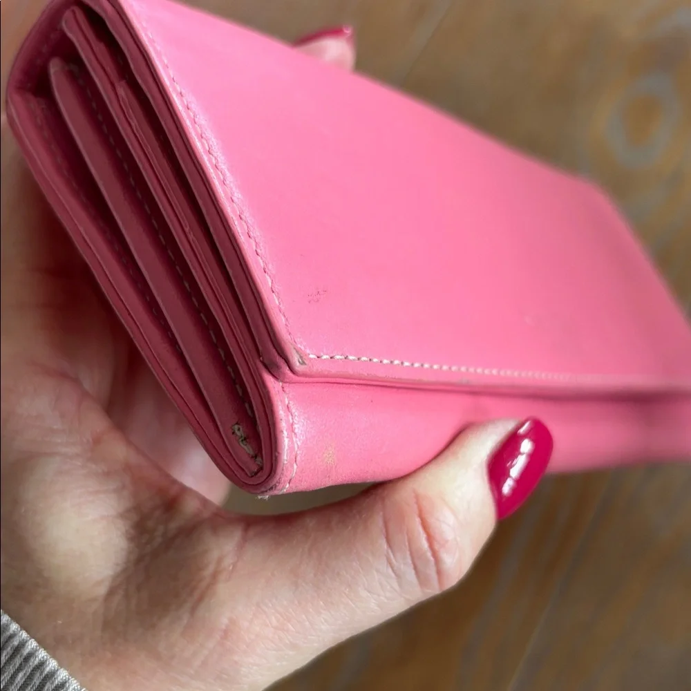 Kate Spade Pink Leather Wallet